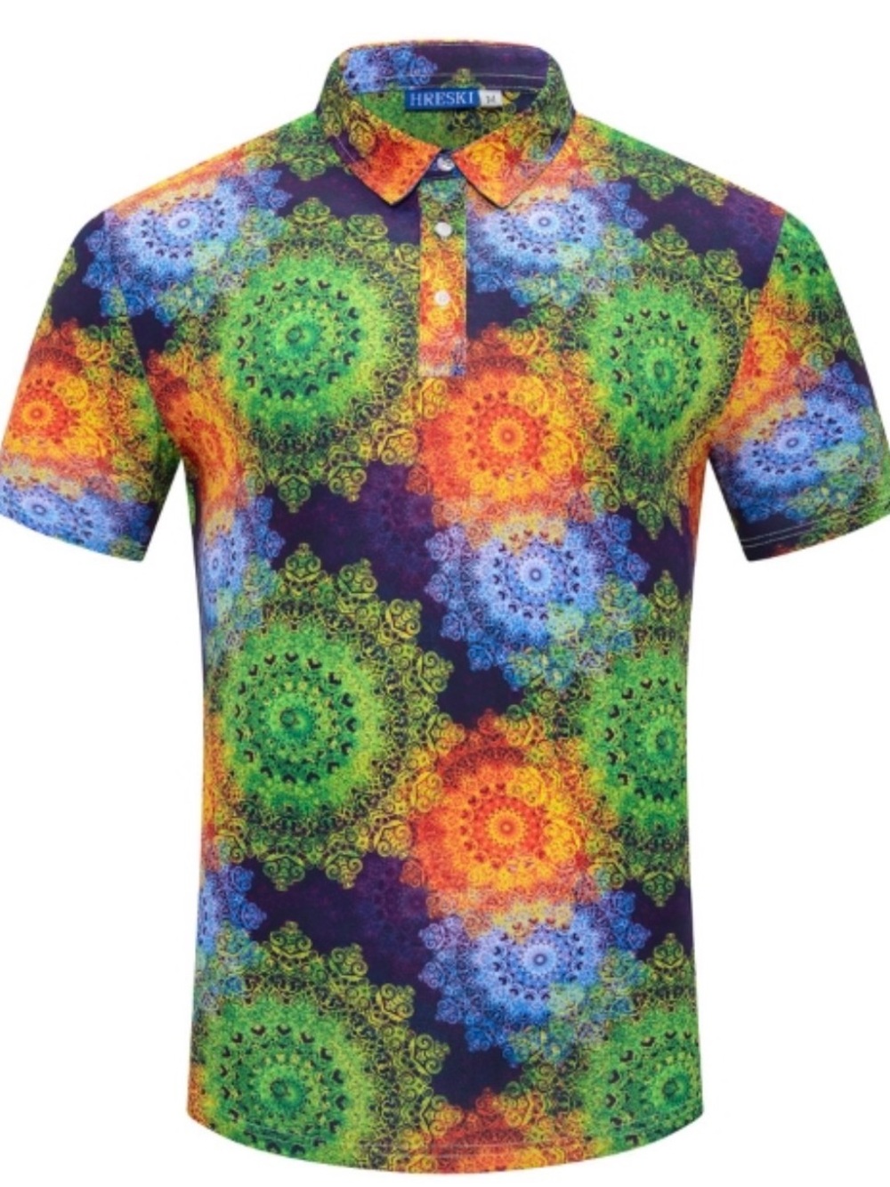 Mandalas Art Golf Shirt - Hreski 164